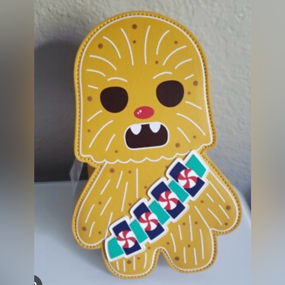 Loungefly Star Wars Chewbacca Holiday Crossbody Bag